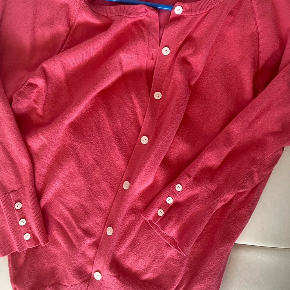 Lane Bryant Pink Cardigan